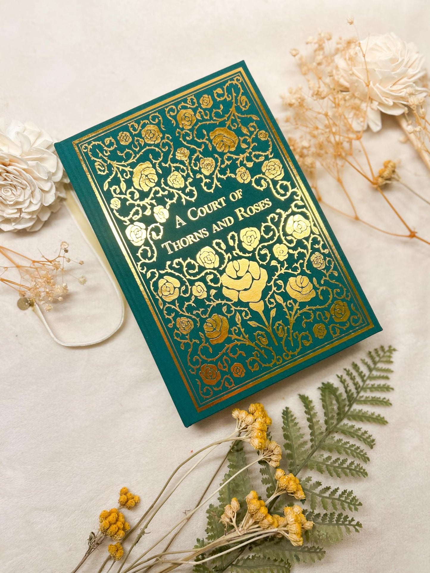 A Court of Thorns and Roses (ACOTAR) Rebound Hardcover l Handmade Special Edition Rebind