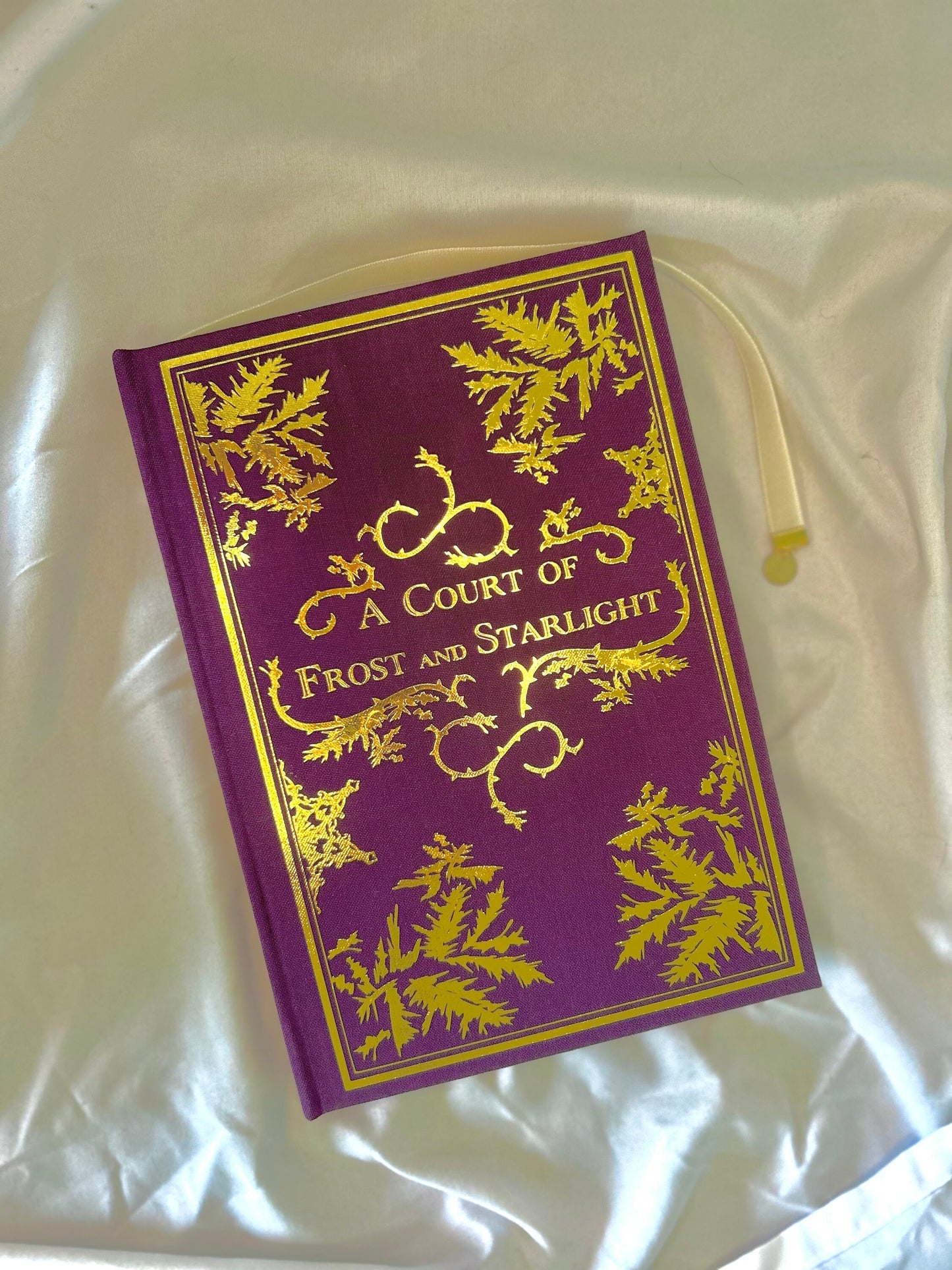 A court of Frost and Starlight (ACOTAR) Rebound Hardcover l Handmade Special Edition Rebind