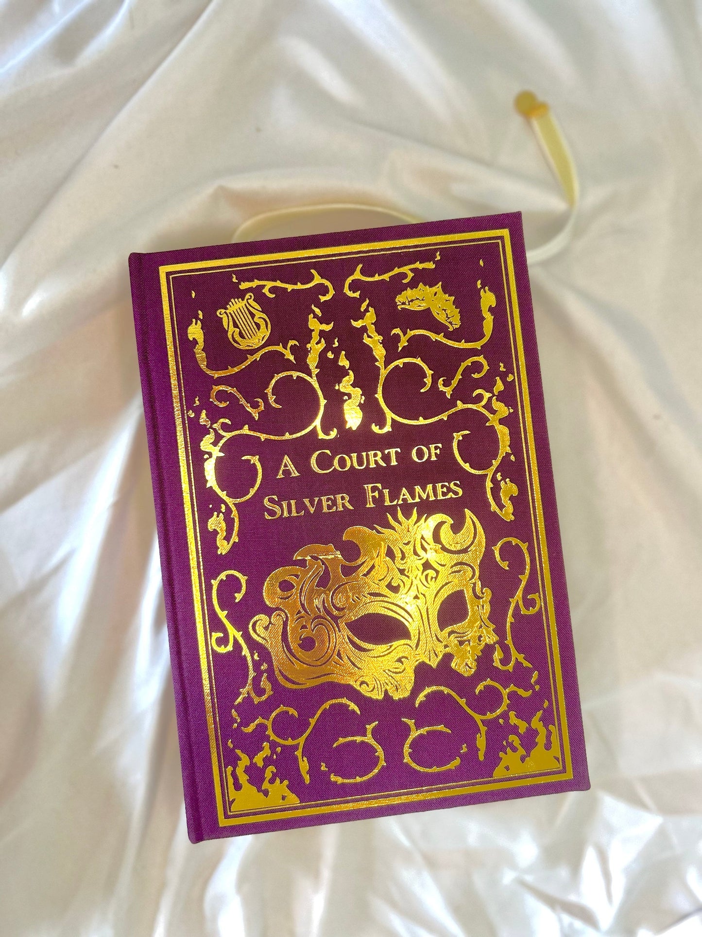 A Court of Silver Flames (ACOTAR) Rebound Hardcover l Handmade Special Edition Rebind