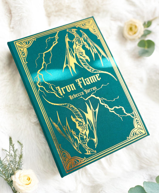 IRON FLAME Rebound Hardcover l Handmade Special Edition Rebind