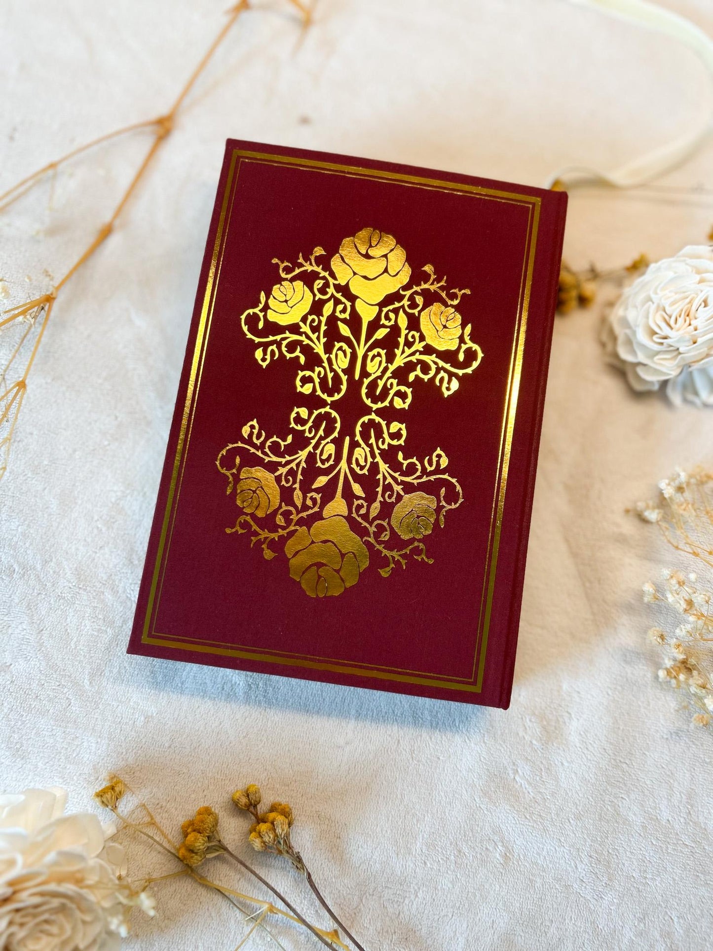 A Court of Thorns and Roses (ACOTAR) Rebound Hardcover l Handmade Special Edition Rebind