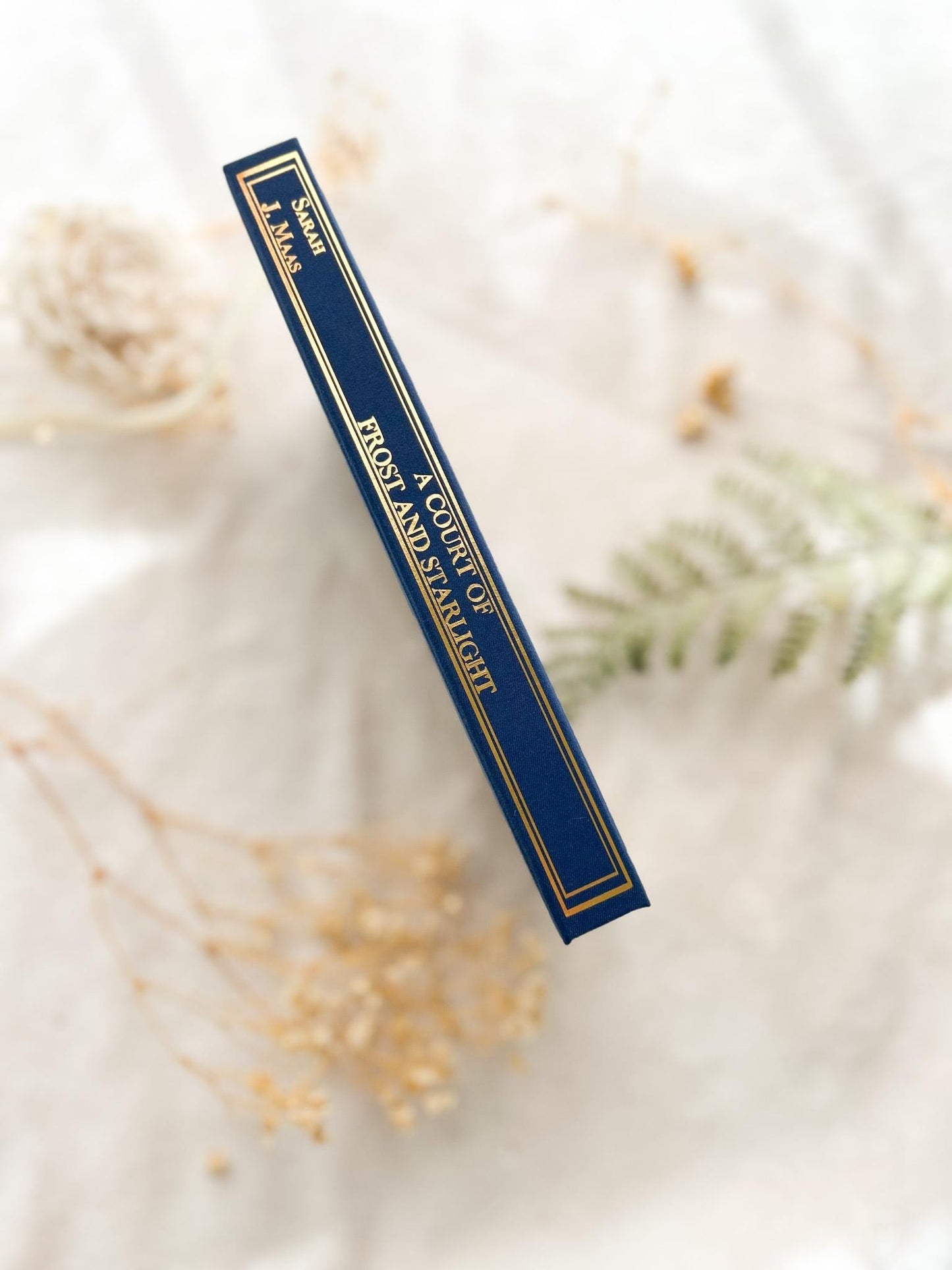 A court of Frost and Starlight (ACOTAR) Rebound Hardcover l Handmade Special Edition Rebind