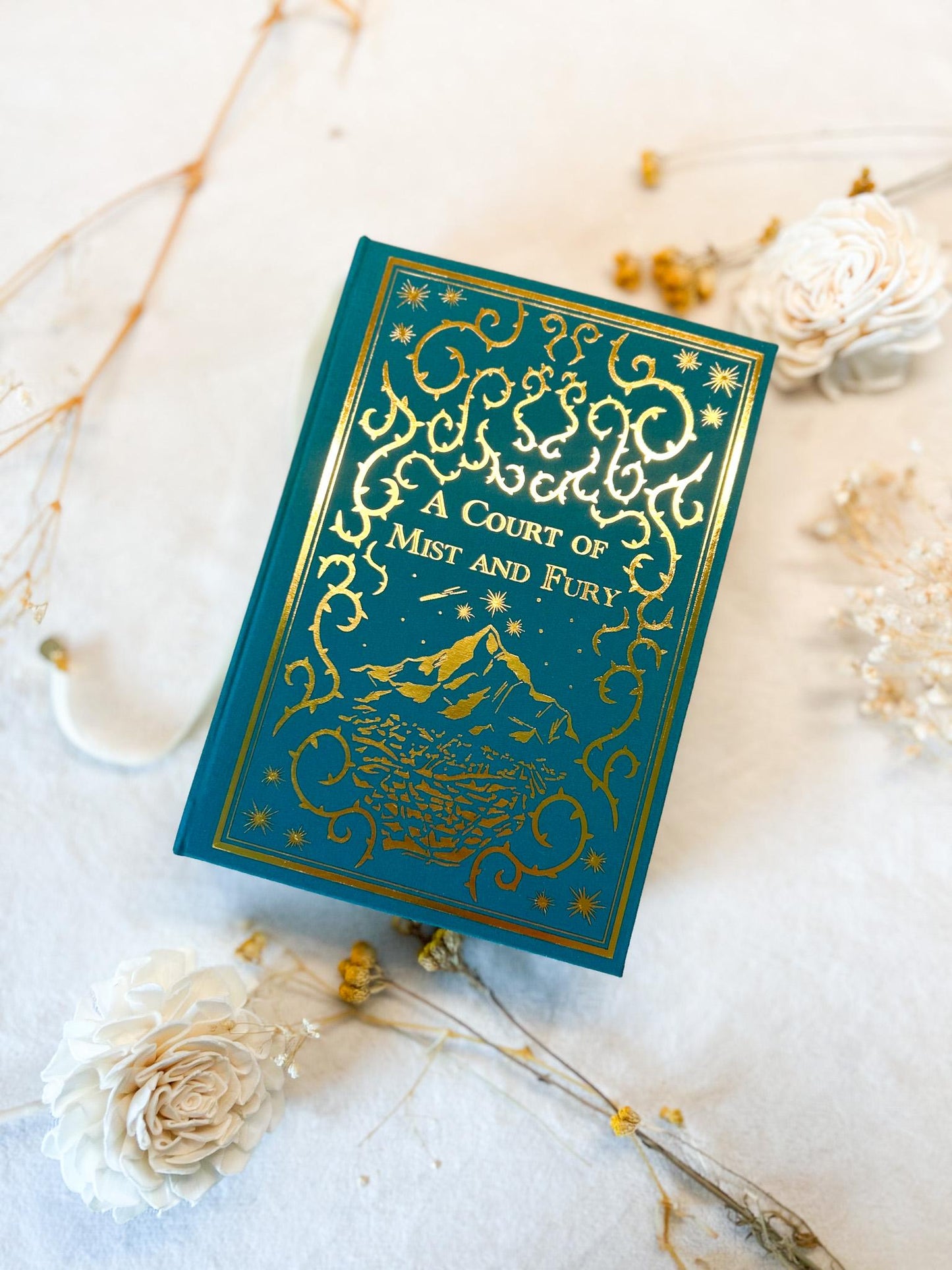 A court of Mist and Fury (ACOTAR) Rebound Hardcover l Handmade Special Edition Rebind