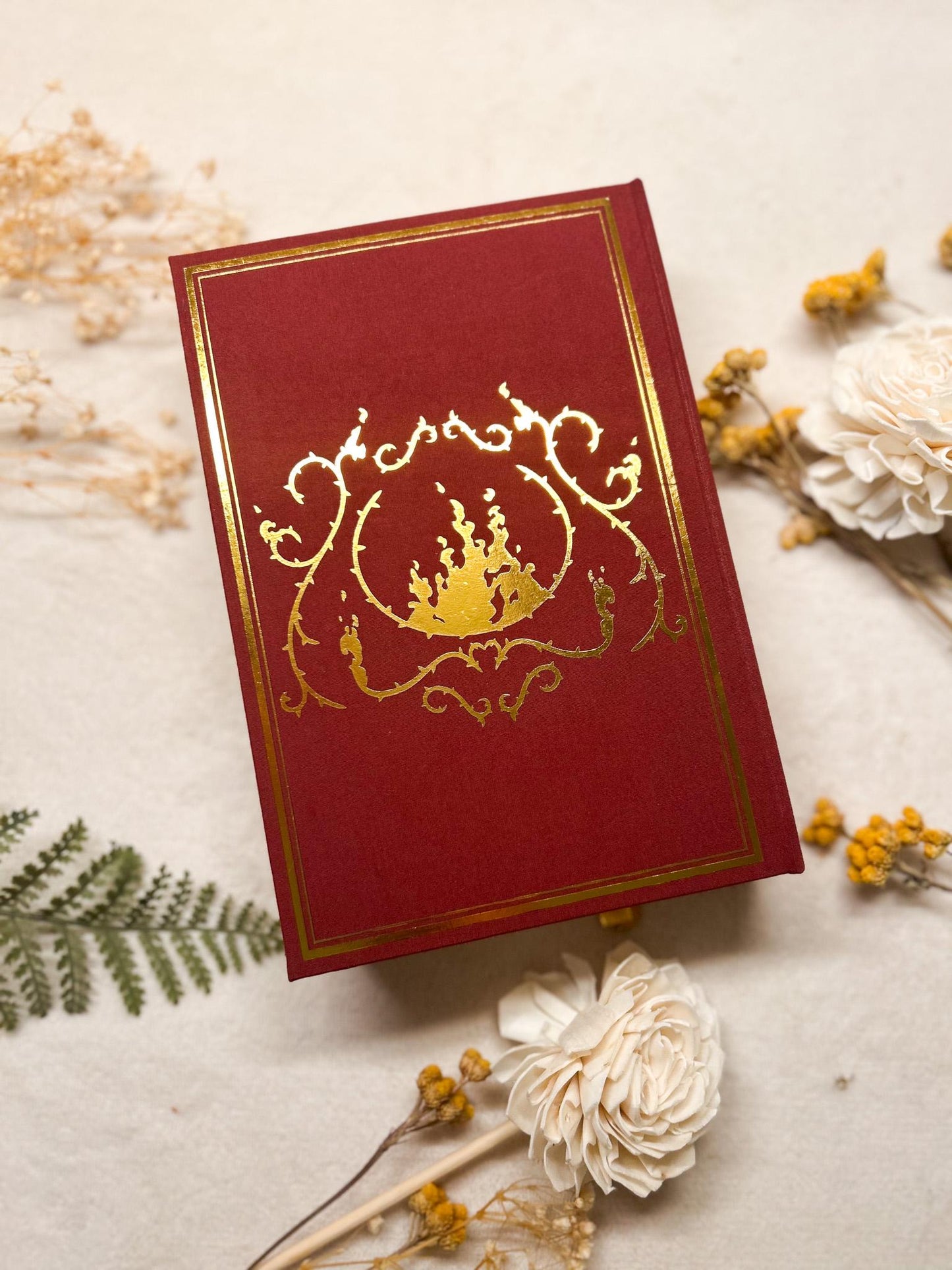 A Court of Silver Flames (ACOTAR) Rebound Hardcover l Handmade Special Edition Rebind