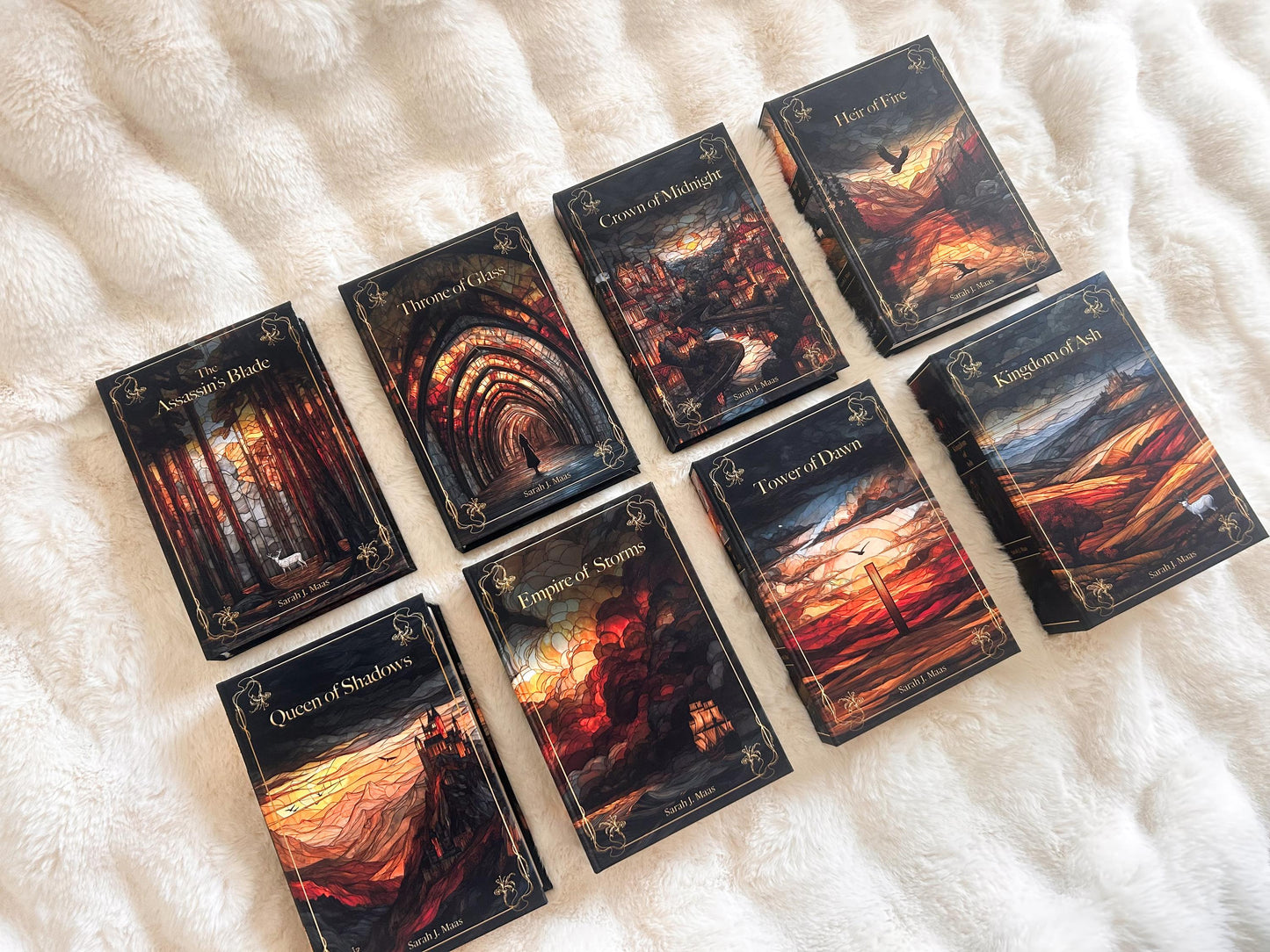 Throne of Glass Collector Set (Full Series) | Handbound Custom Rebind Limited Edition