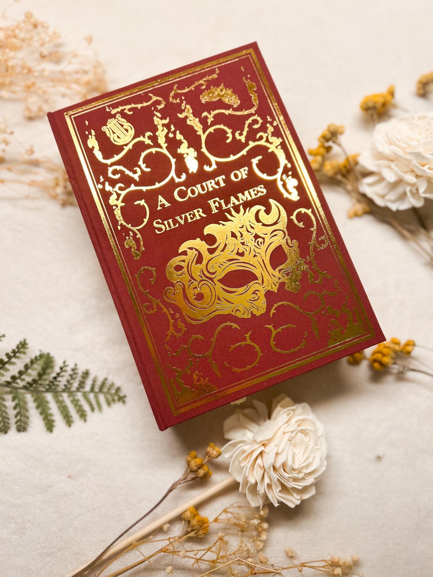 A Court of Silver Flames (ACOTAR) Rebound Hardcover l Handmade Special Edition Rebind