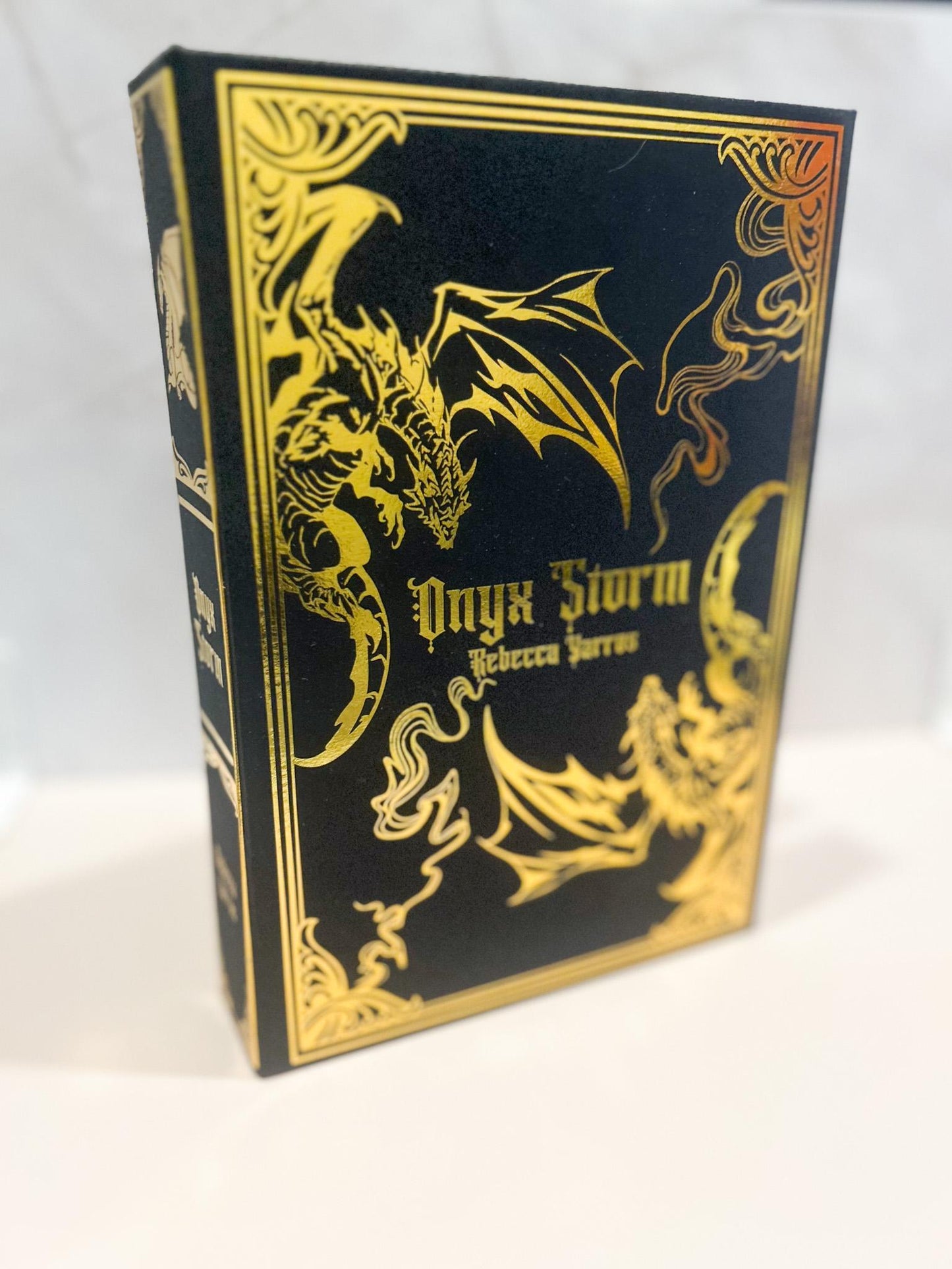 ONYX STORM Rebound Hardcover l Handmade Special Edition Rebind