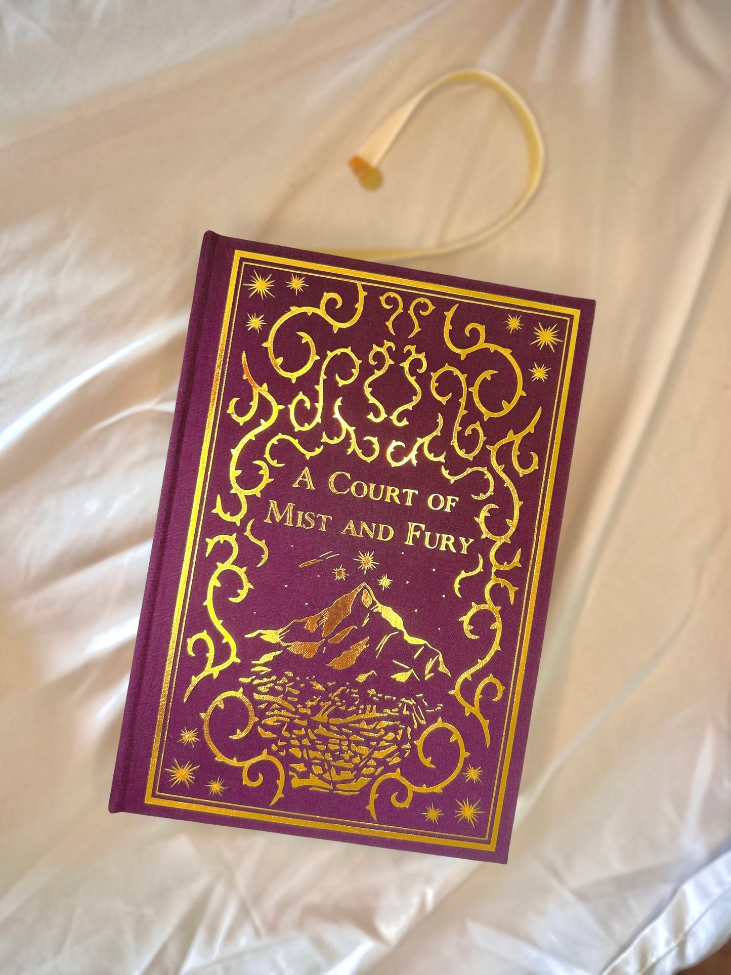 A court of Mist and Fury (ACOTAR) Rebound Hardcover l Handmade Special Edition Rebind
