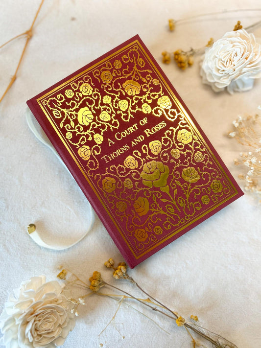 A Court of Thorns and Roses (ACOTAR) Rebound Hardcover l Handmade Special Edition Rebind