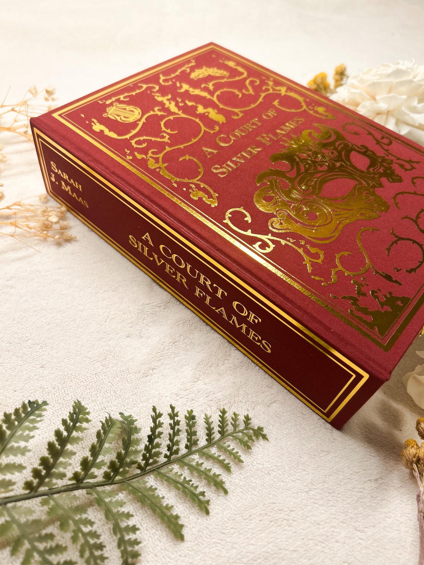 A Court of Silver Flames (ACOTAR) Rebound Hardcover l Handmade Special Edition Rebind