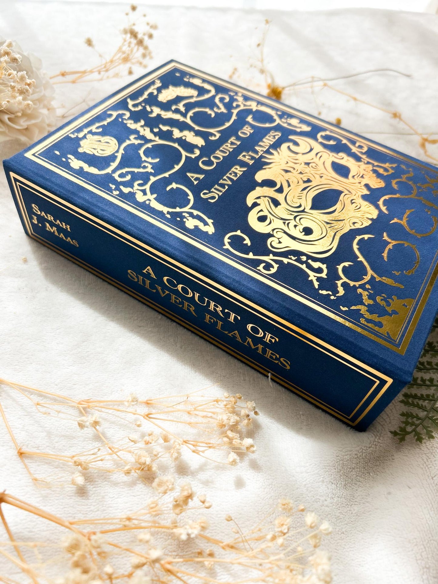 A Court of Silver Flames (ACOTAR) Rebound Hardcover l Handmade Special Edition Rebind