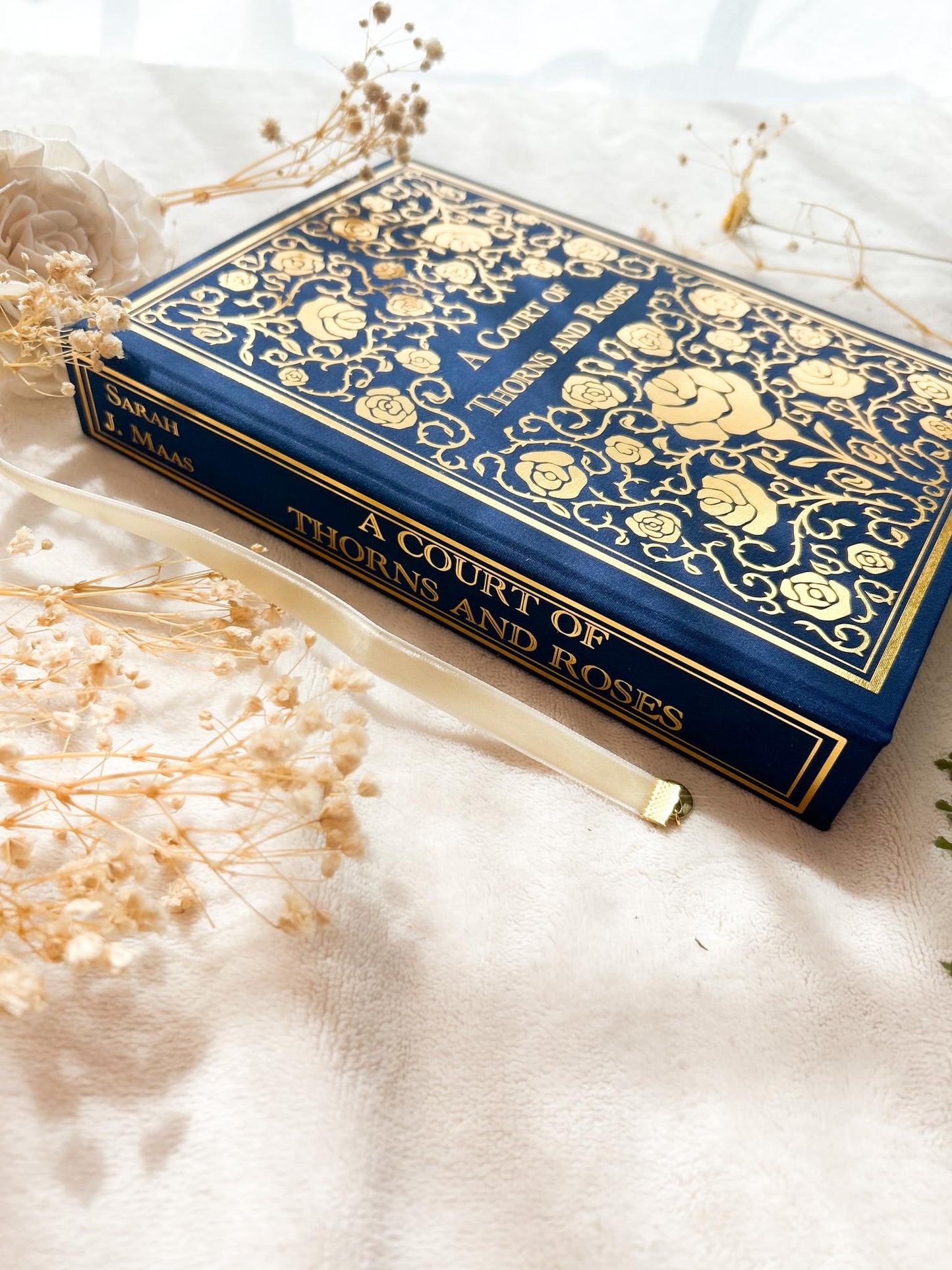 A Court of Thorns and Roses (ACOTAR) Rebound Hardcover l Handmade Special Edition Rebind