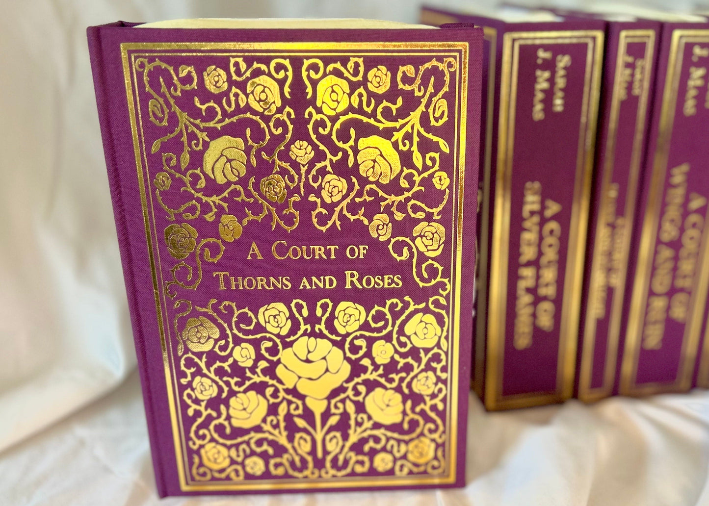 A Court of Thorns and Roses (ACOTAR) Rebound Hardcover l Handmade Special Edition Rebind
