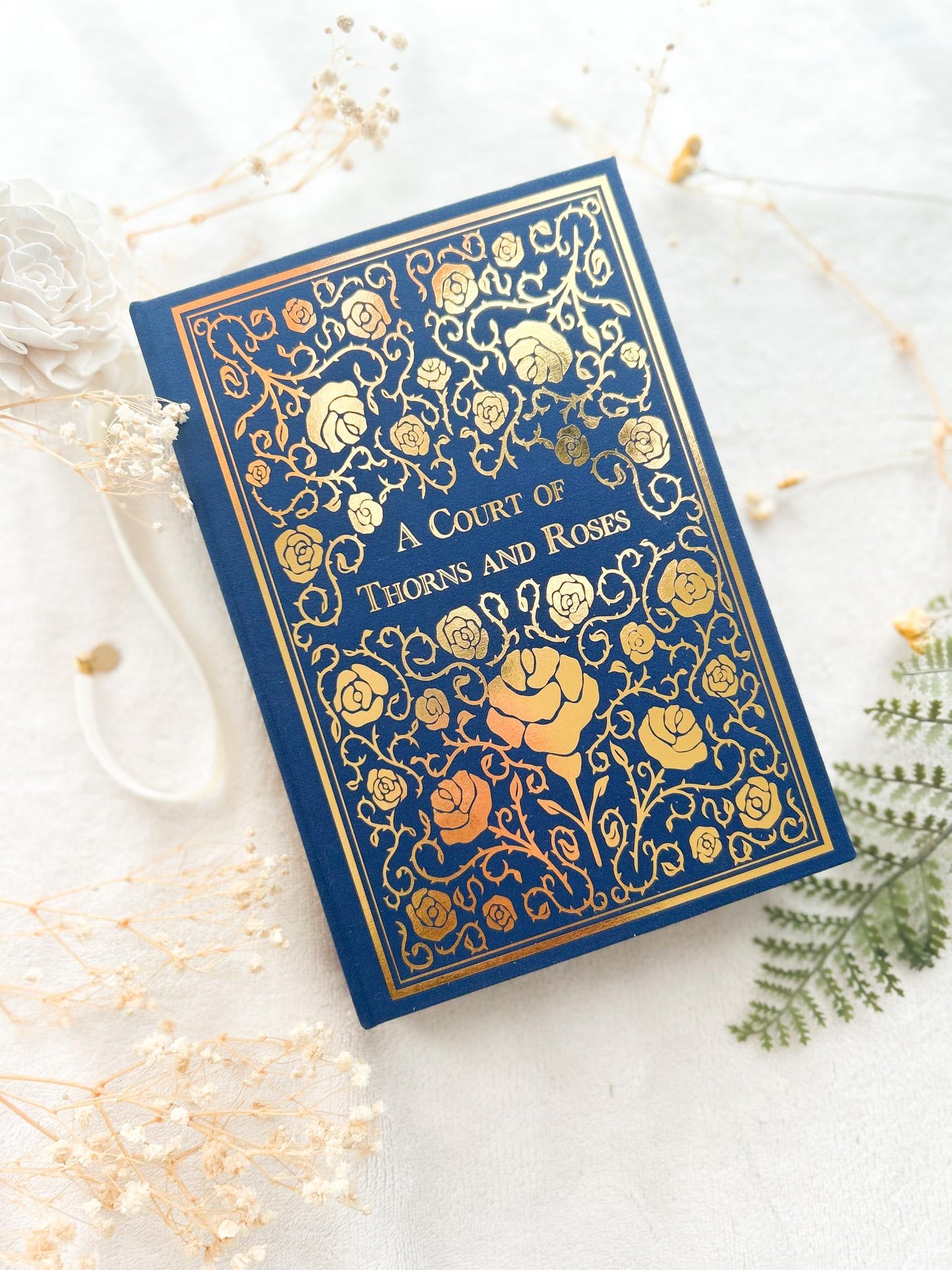 A Court of Thorns and Roses (ACOTAR) Rebound Hardcover l Handmade Special Edition Rebind