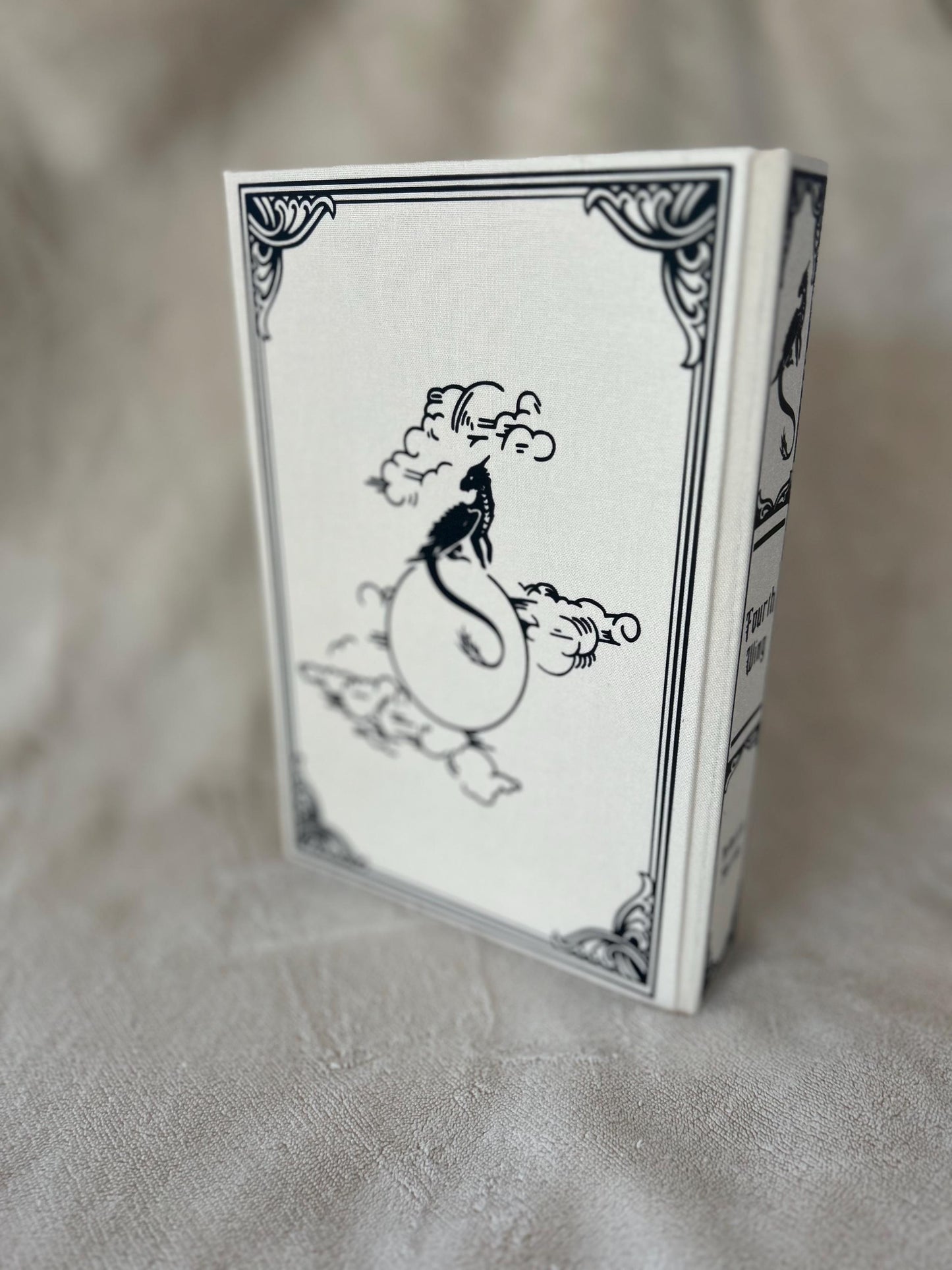 FOURTH WING Rebound Hardcover l Handmade Special Edition Rebind