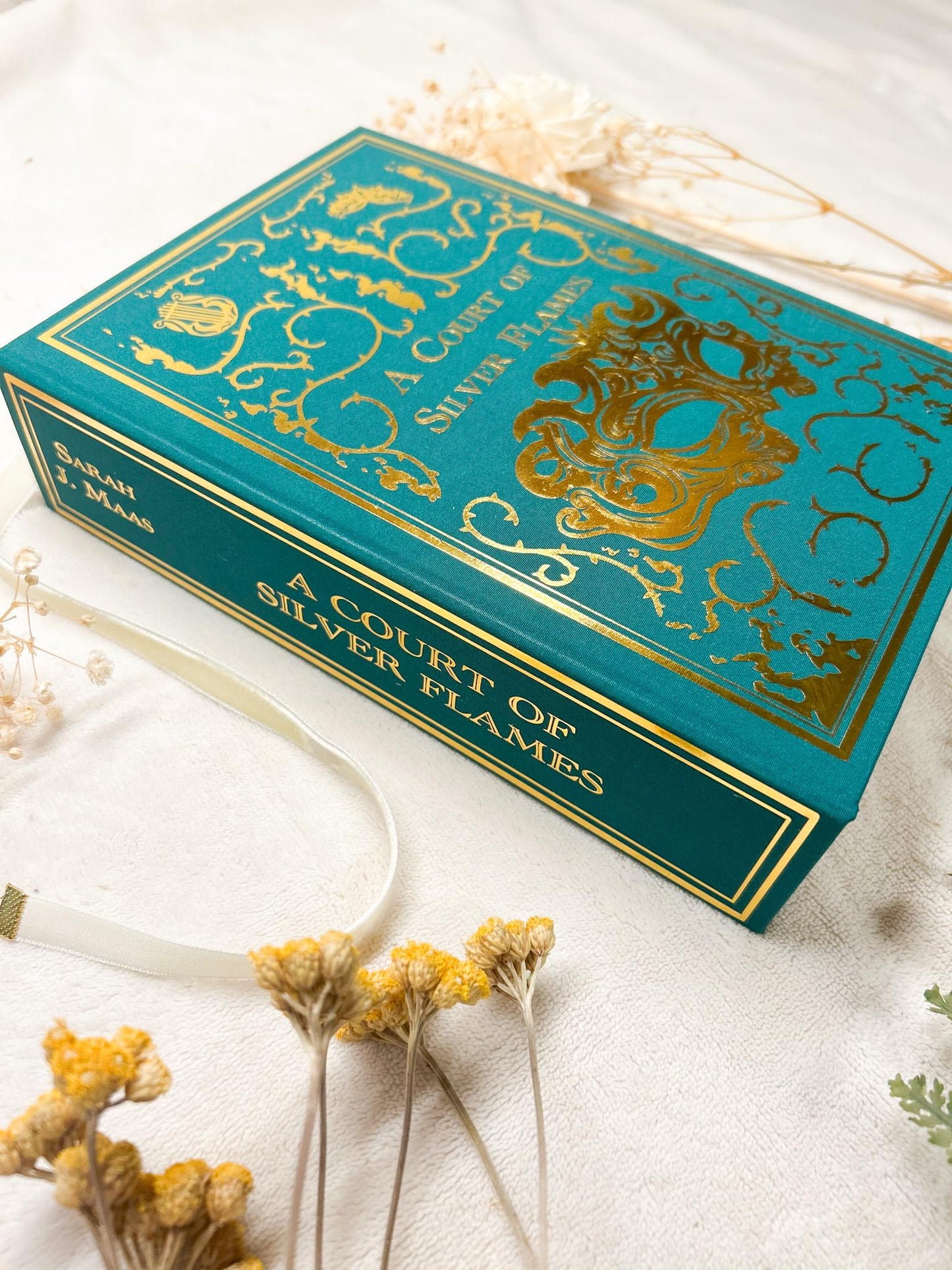 A Court of Silver Flames (ACOTAR) Rebound Hardcover l Handmade Special Edition Rebind